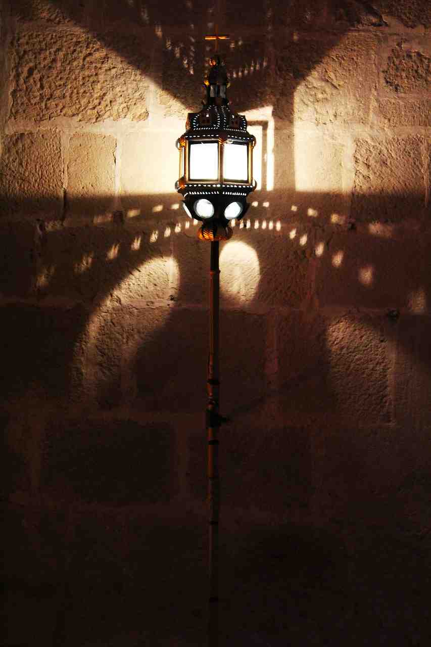 lampe, lampe cathare, ombre et lumière